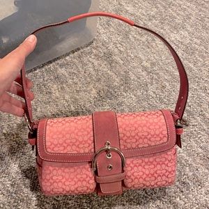 Pink Coach purse
